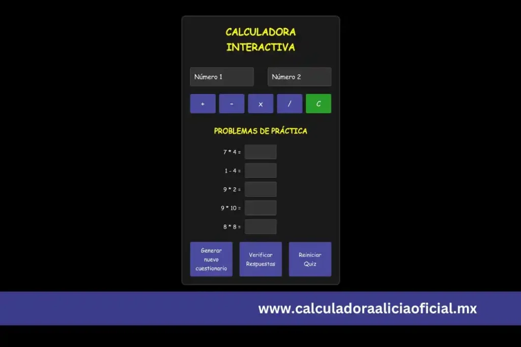 calculadora alicia factorización